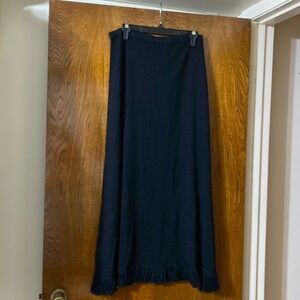 DIALOGUE / black skirt / Size XL